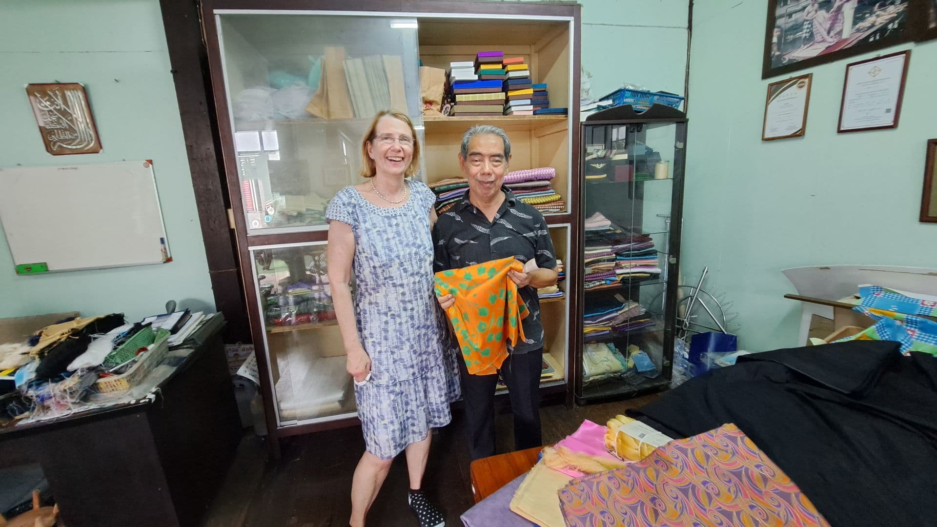Thai Silk by Khun Nipon