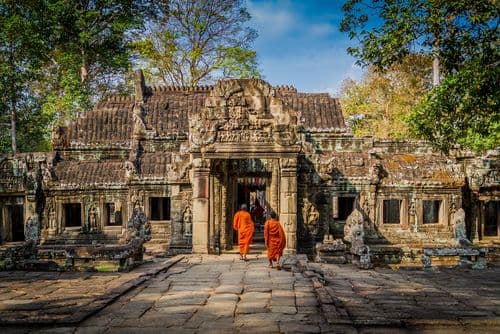 Kambodscha, Rundreise, Kleingruppecircuit, cambodge, petit, groupe Cambodia Monk