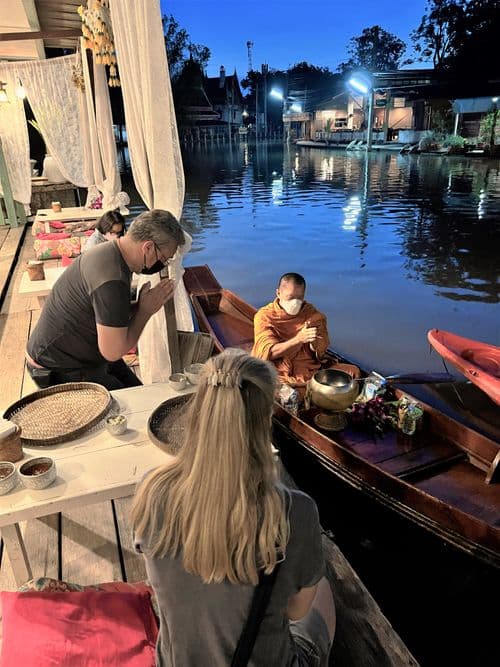 Amphawa Morning Alms