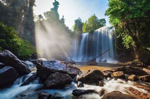 mount kulen waterfall