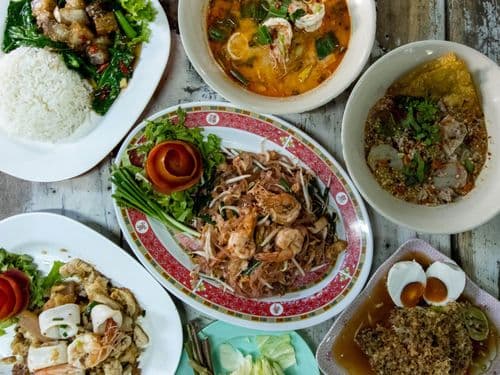 Wang Lang Traditional Street Food Market