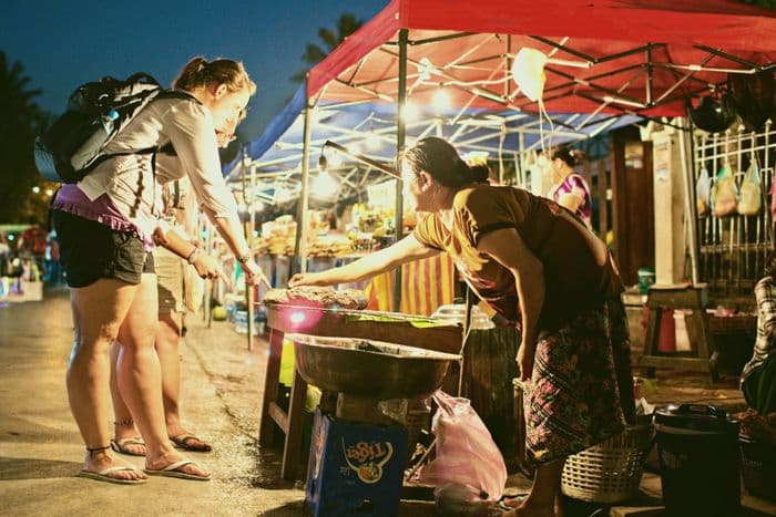 luang prabang night market