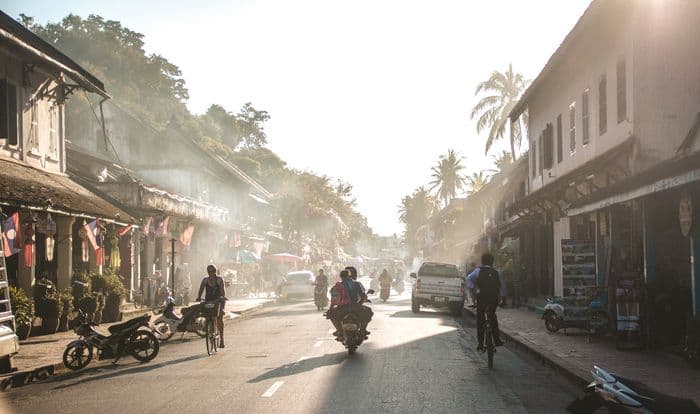 Luang Prabang City in Laos