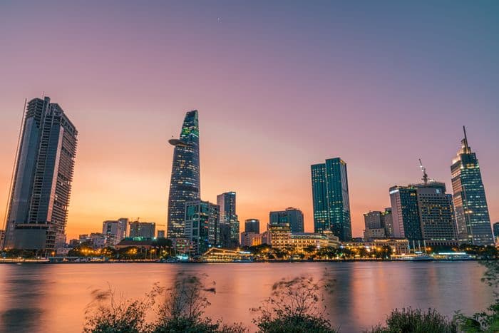 Saigon sunset