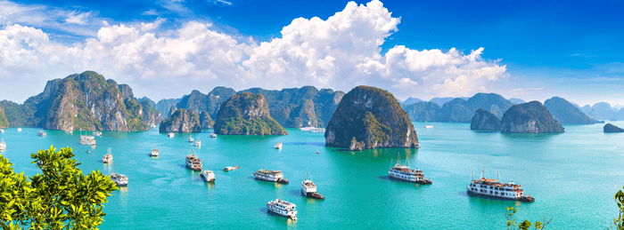 Vietnam Banner Halong Bay