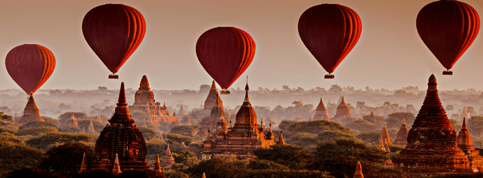 Myanmar Bagan Banner