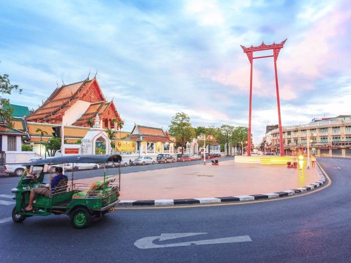 Giant Swing Old City Rattanakosin Bangkok Thailand