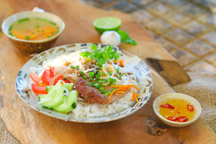 Com Tam Vietnamesisches essen Cuisine vietnamienne vietnamese food