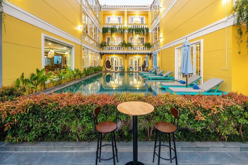 triple riverside villa hotel hoi an - Pool